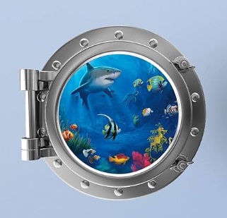 Ілюмінатор для басейну чи велике не прозоре зображення